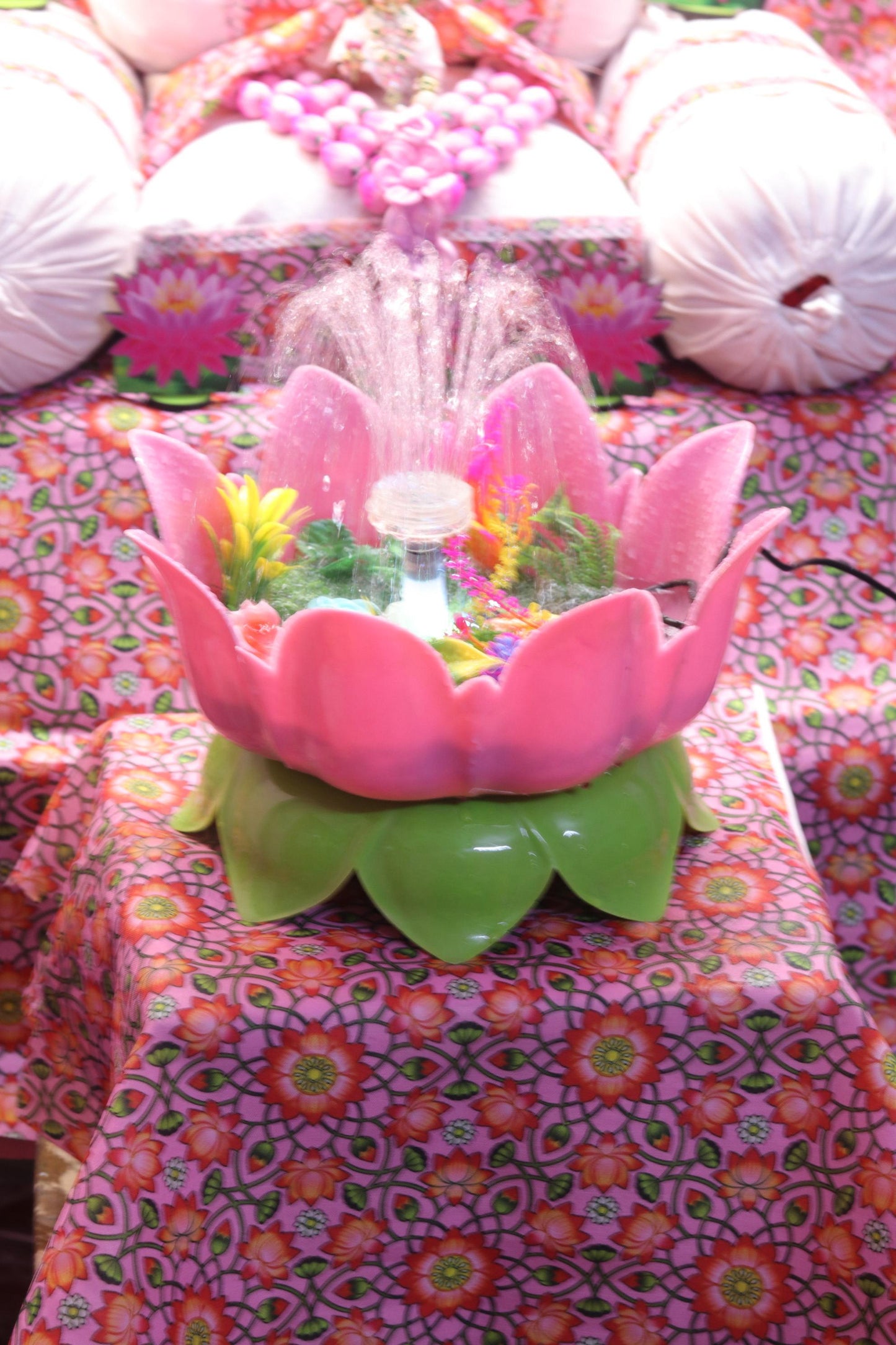 Lotus Fountain for Laddu Gopal