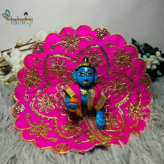 Beautifully Crafted Embroidery Dress for Laddu Gopal