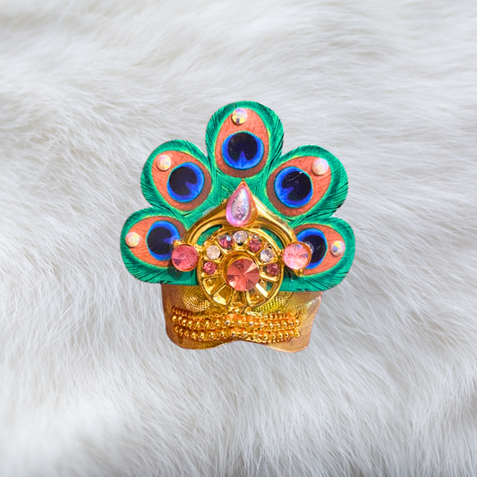 Beautiful Morpankh work  Safa Set (pack of 6)