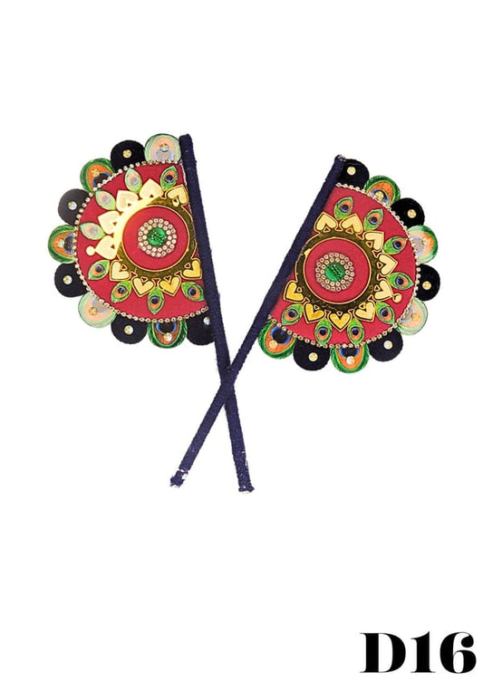 Elegant hand-crafted pankha fans