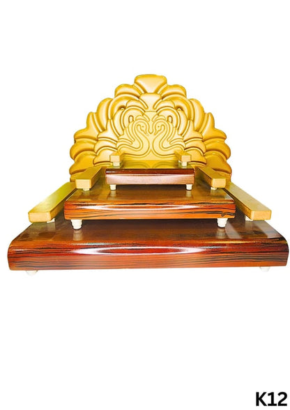 Elegant handcrafted Sihasan and Jhula