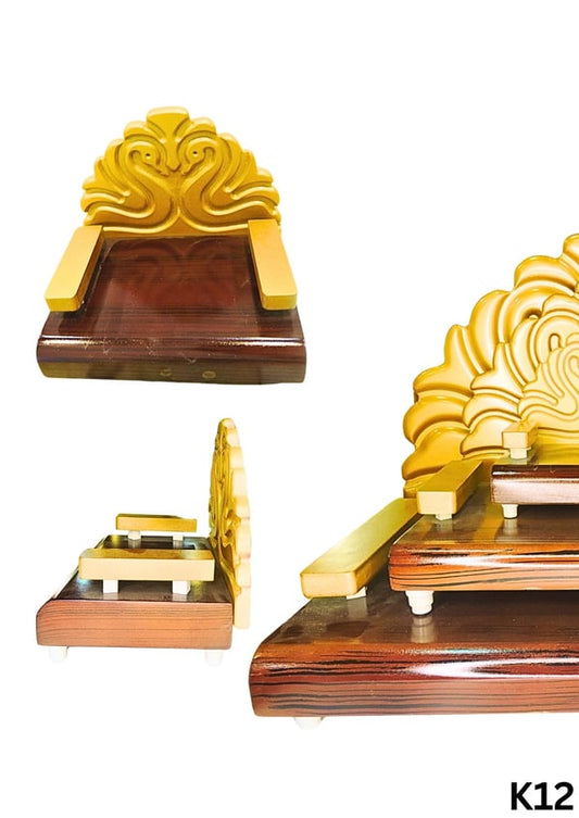 Elegant handcrafted Sihasan and Jhula