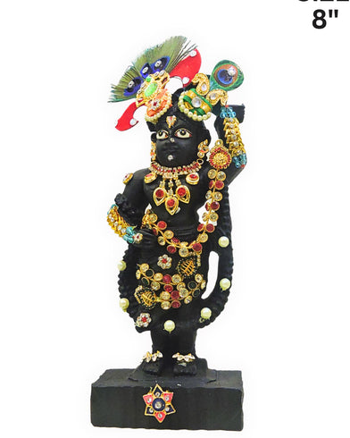 Elegant handcrafted beautifull murti with shringar