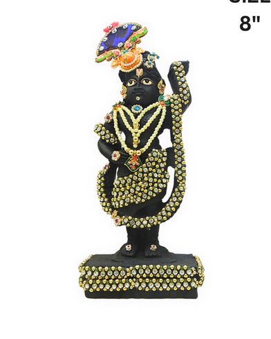 Elegant handcrafted beautifull murti with shringar