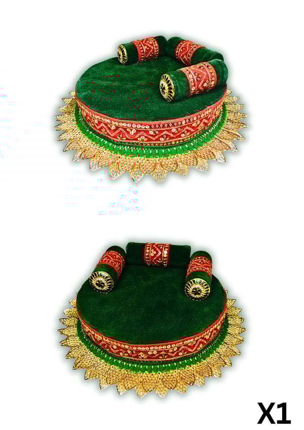 METAL KAMAL GAADI-TAKIYA Elegant and colorful accessories